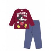 Mickey Mouse Pyjama Burgundy