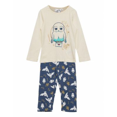 Pyjama Pyjamas Set Creme Harry Potter