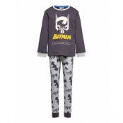 Pyjama Pyjamas Set Grå Batman