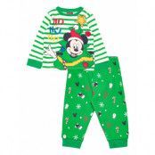 Pyjama Pyjamas Set Grön Mickey Mouse