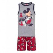 Mickey Mouse Pyjama Grå