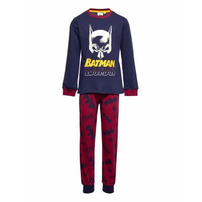Pyjama Pyjamas Set Multi/mönstrad Batman