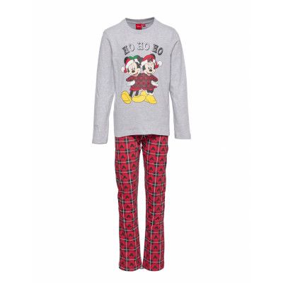 Pyjama Pyjamas Set Multi/mönstrad Disney
