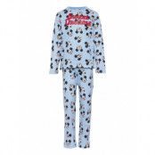 Pyjama Pyjamas Set Multi/mönstrad Disney