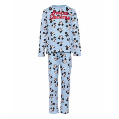 Pyjama Pyjamas Set Multi/mönstrad Disney