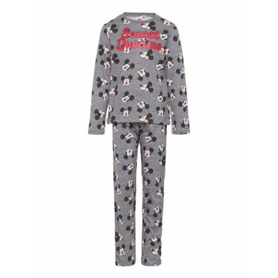 Pyjama Pyjamas Set Multi/mönstrad Disney