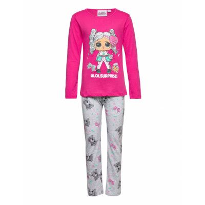 Pyjama *Villkorat Erbjudande Pyjamas Set Multi/mönstrad L.O.L