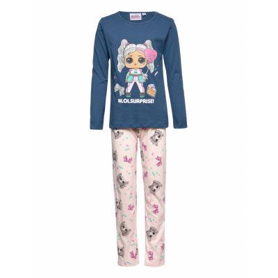 Pyjama *Villkorat Erbjudande Pyjamas Set Multi/mönstrad L.O.L