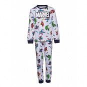 Pyjama Pyjamas Set Multi/mönstrad Marvel