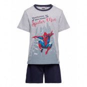 Pyjama Pyjamas Set Multi/mönstrad Spider-man