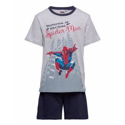 Pyjama Pyjamas Set Multi/mönstrad Spider-man