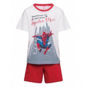 Pyjama Pyjamas Set Multi/mönstrad Spider-man