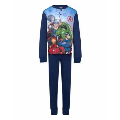 Marvel Pyjama Marinblå