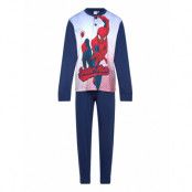 Spider-man Pyjama Marinblå