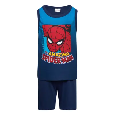 Pyjama Pyjamas Set Navy Spider-man