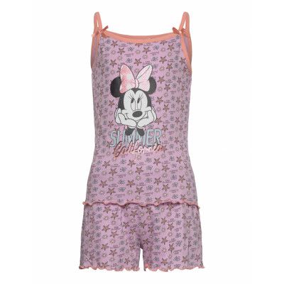 Minnie Mouse Pyjama Lila