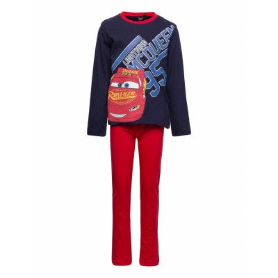 Pyjama Pyjamas Set Röd Disney
