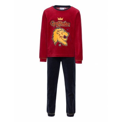 Pyjama Pyjamas Set Röd Harry Potter
