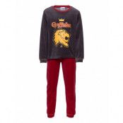 Pyjama Pyjamas Set Röd Harry Potter