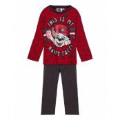 Long Pyjamas Pyjamas Set Röd Paw Patrol