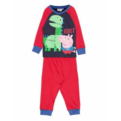 Pyjama Pyjamas Set Röd Peppa Pig