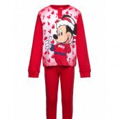 Mickey Mouse Pyjama Röd