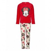 Minnie Mouse Pyjama Röd