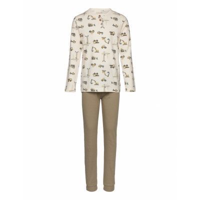 Pyjama Set -Boys *Villkorat Erbjudande Pyjamas Set Multi/mönstrad CeLaVi