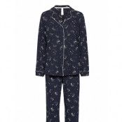 Pyjama Set Jersey Stars Pyjamas Blå Lindex