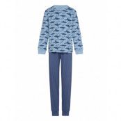 Pyjama Set Ls Pyjamas Set Blue CeLaVi