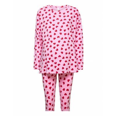 Pyjama Set Maternity Cotton Pyjamas Rosa Lindex