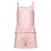 Lindex Pyjama Set Pointelle Singlet A Rosa