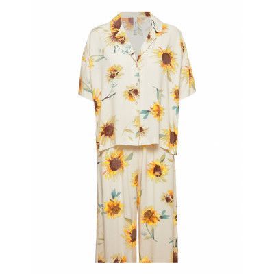 Pyjama Set Sunflower Spots Pyjamas Multi/mönstrad Lindex