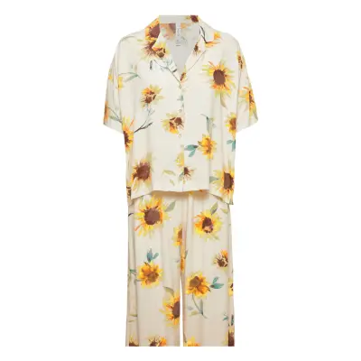 Pyjama Set Sunflower Spots Pyjamas Multi/mönstrad Lindex