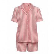 Pyjama Short Pyjamas Multi/mönstrad Schiesser