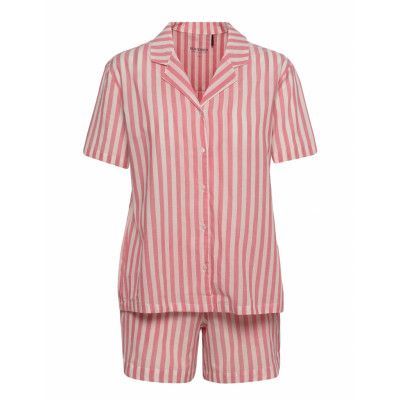 Pyjama Short Pyjamas Multi/mönstrad Schiesser