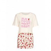 Pyjama Shortsset Berry Pyjamas Multi/mönstrad Lindex