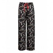 Pyjama Trouser Bottoms Trousers Wide Leg Multi/patterned Victoria Beckham