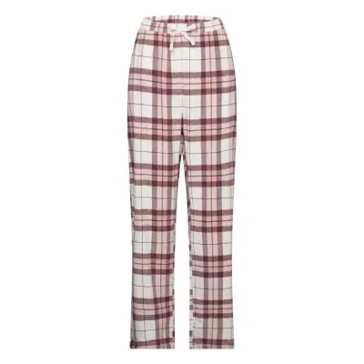 Pyjama Trousers Y D Check Pyjamasbyxor Mjukisbyxor Pink Lindex
