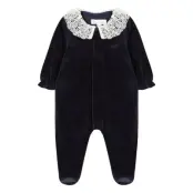 Pyjama11 Långärmad Bodysuit Blå *Villkorat Erbjudande Tartine Et Chocolat