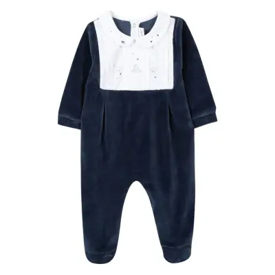 Pyjama15 *Villkorat Erbjudande Långärmad Bodysuit Blå Tartine Et Chocolat