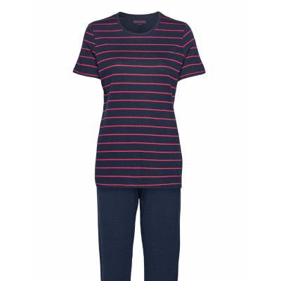Pyjamas 3/4 Pyjamas Blue Schiesser