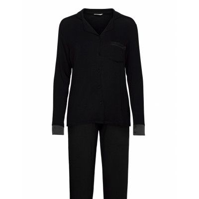 Pyjamas Nattlinne Svart Esprit Bodywear Women
