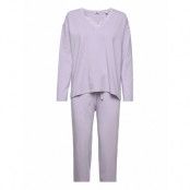 Pyjama Set With Lace Detailing Pyjamas Lila Esprit Bodywear Women