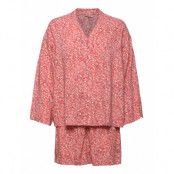 Pyjamas With Polka Dot Pattern, Lenzing™ Ecovero™ Pyjamas Rosa Esprit Bodywear Women