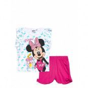 Pyjamas Pyjamas Set Multi/mönstrad Minnie Mouse