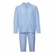 Pyjamas Set - Gots/Vegan Pyjamas Blå Knowledge Cotton Apparel