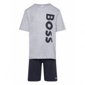 Pyjamas Sets Sets With Short-sleeved T-shirt Multi/patterned BOSS