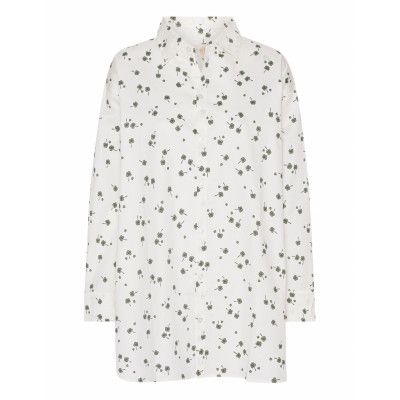 Finenord Pyjamas Skjorte Vit