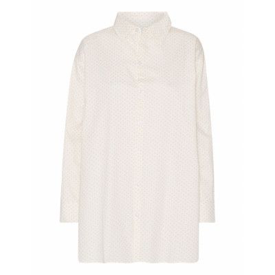 Finenord Pyjamas Skjorte Vit